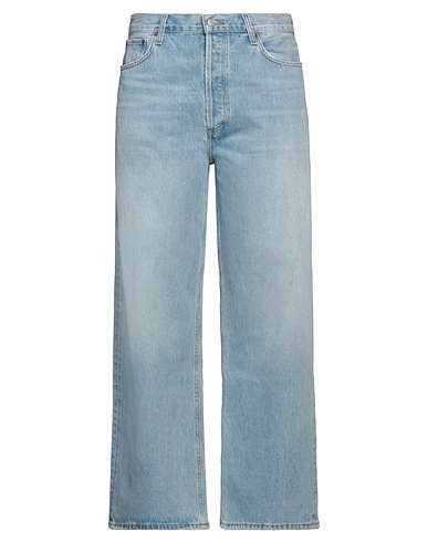 AGOLDE Denim trousers Blue 100% Recycled cotton