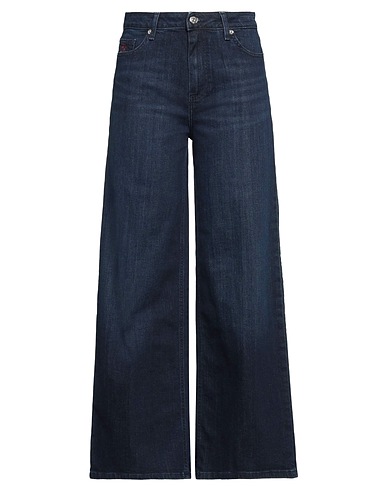 TOMMY HILFIGER Denim trousers Blue 98% Cotton, 2% Elastane