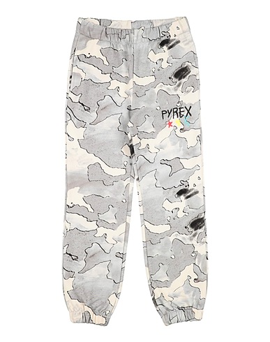 PYREX Casual pants Light grey 100% Cotton