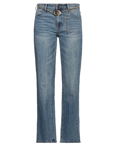 GUESS Denim trousers Blue 75% Cotton, 24% Lyocell, 1% Elastane