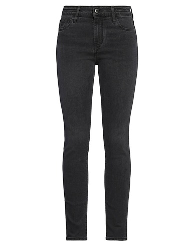 JACOB COHЁN Denim trousers Black 50% Lyocell, 21% Cotton, 16% Polyester, 11% Modal, 2% Elastane