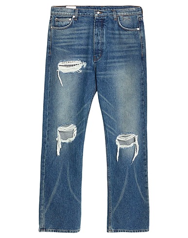RHUDE Denim pants Blue 100% Cotton