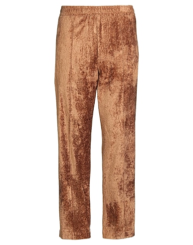 LARDINI Casual trouser Brown 65% Viscose, 35% Cotton