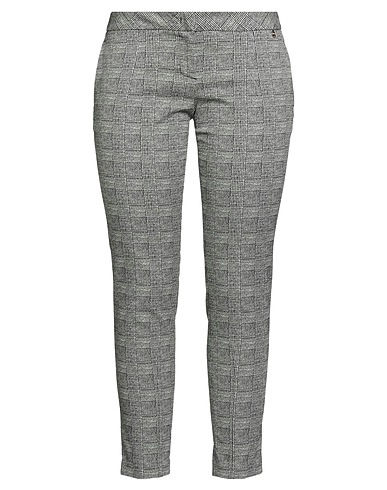 LIU •JO Casual trouser Black 74% Cotton, 24% Polyamide, 2% Elastane