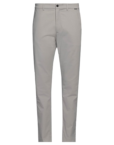 CALVIN KLEIN Casual παντελόνι Γκρι 98% Βαμβάκι, 2% Ελαστάνη