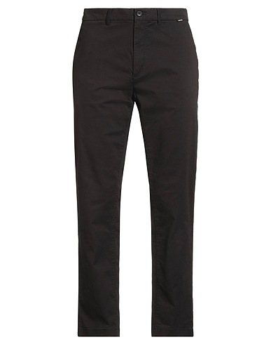 CALVIN KLEIN Pantalone Nero 98% Cotone, 2% Elastan