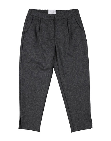 ERMANNO SCERVINO JUNIOR Casual trouser Lead 60% Wool, 40% Polyester