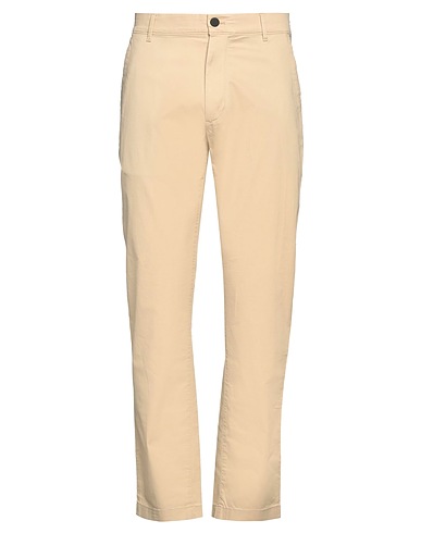 CALVIN KLEIN JEANS Casual trouser Beige 97% Cotton, 3% Elastane