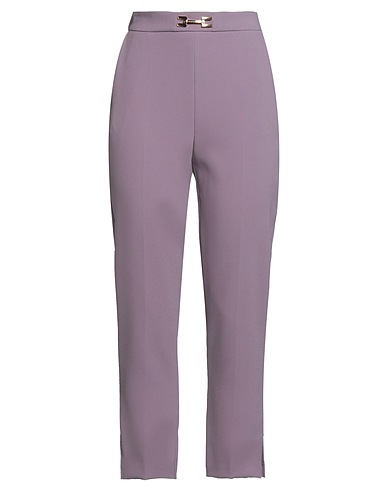 ELISABETTA FRANCHI Casual pants Mauve 100% Polyester