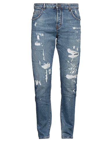 RICHMOND X Denim pants Blue 98% Cotton, 2% Elastane