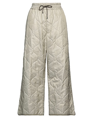 DRIES VAN NOTEN Casual trouser Sage green 69% Polyamide, 31% Polyester