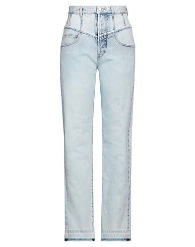ISABEL MARANT Denim pants Blue 100% Cotton