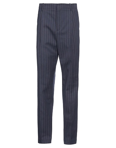 MAISON KITSUNÉ Pantalone Blu notte 76% Cotone, 24% Lana