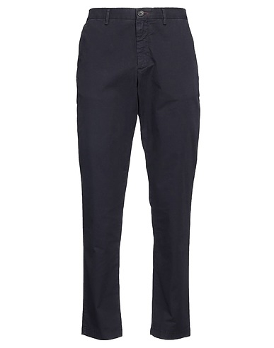 PS PAUL SMITH Casual pants Midnight blue 97% Cotton, 3% Elastane