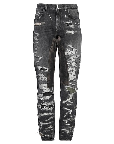 GIVENCHY Denim trousers Black 100% Cotton