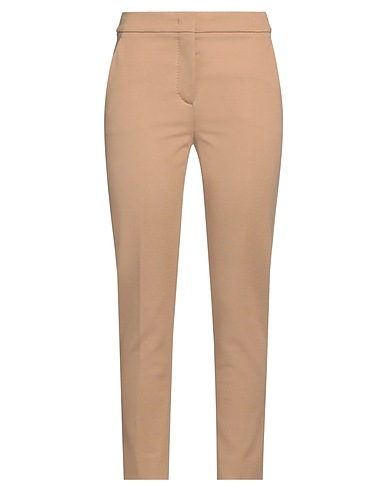 MAX MARA Casual trouser Camel 84% Viscose, 11% Polyamide, 5% Elastane