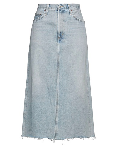 AGOLDE Denim skirt Blue 100% Recycled cotton