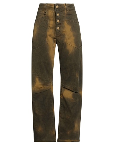 HIGH Casual trouser USE Khaki 98% Cotton, 2% Elastane