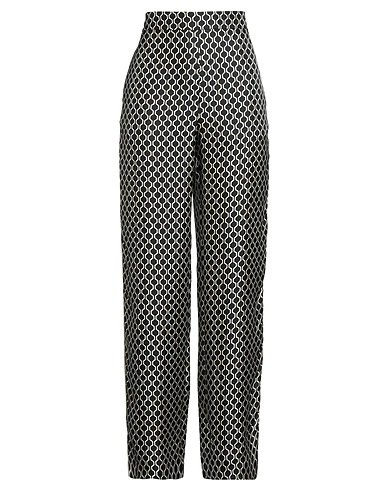 MOMONÍ Casual trouser Black 100% Silk