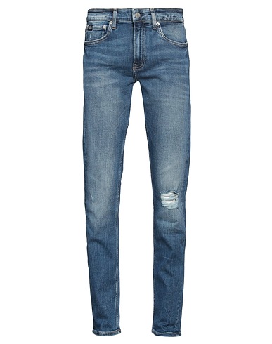 CALVIN KLEIN JEANS Pantaloni jeans Blu 89% Cotone, 9% Poliestere, 2% Elastan