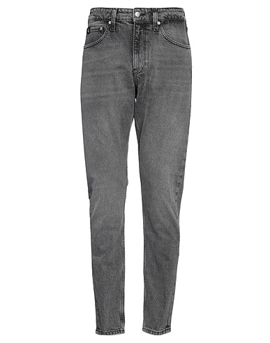 CALVIN KLEIN JEANS Denim trousers Black 99% Cotton, 1% Elastane