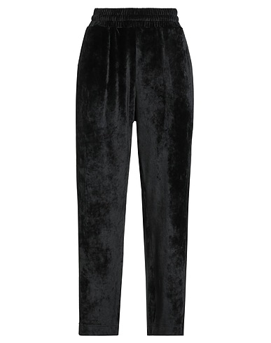 GCDS Casual trouser Black 92% Polyester, 8% Elastane