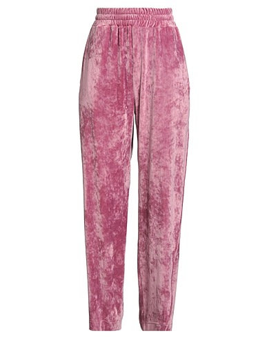 GCDS Casual trouser Antique rose 92% Polyester, 8% Elastane