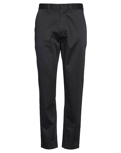 CALVIN KLEIN Casual trouser Black 97% Cotton, 3% Elastane