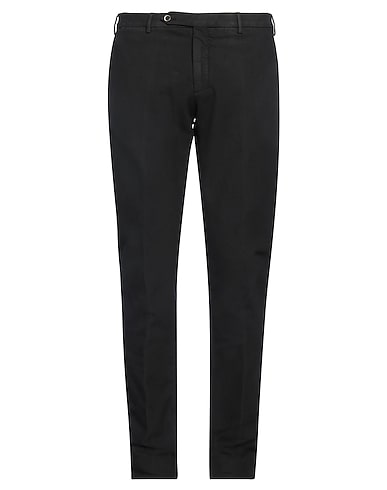 ZANELLA Casual trouser Black 98% Cotton, 2% Elastane