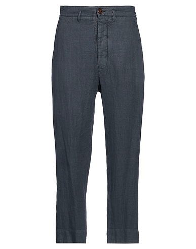 VIVIENNE WESTWOOD Casual trouser Slate blue 100% Linen