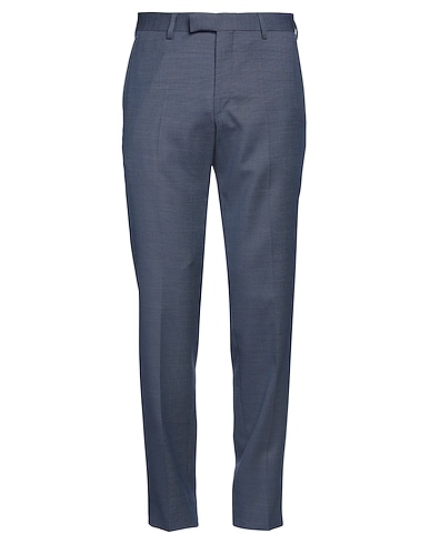 BALDESSARINI Casual pants Navy 100% Virgin Wool
