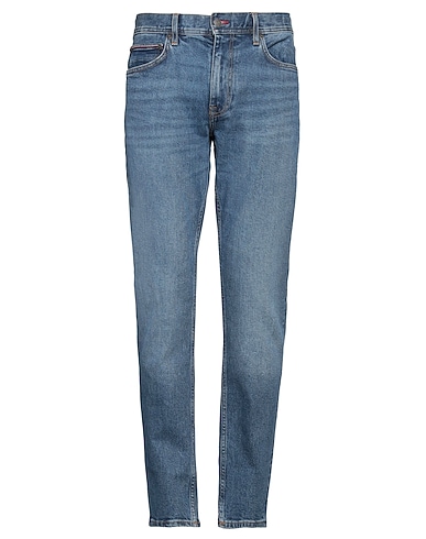 TOMMY HILFIGER Straight leg BLU 99% Baumwolle, 1% ECONYL®