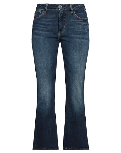 GUESS Denim trousers Blue 92% Cotton, 6% Elastomultiester, 2% Elastane