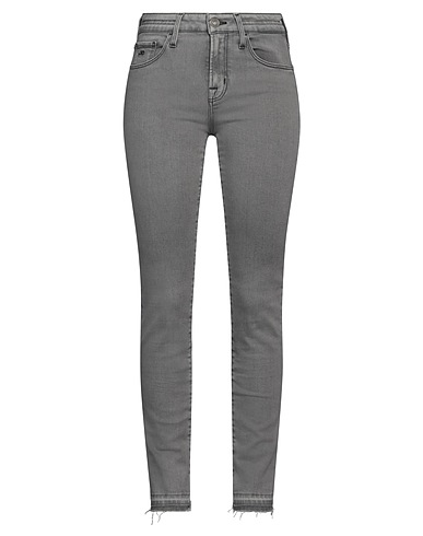 JACOB COHЁN Denim trousers Grey 92% Cotton, 6% Elastomultiester, 2% Elastane