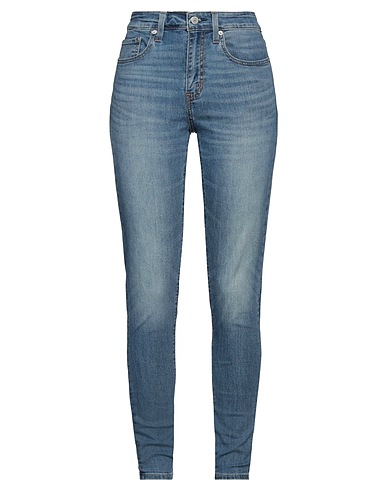 LEVI'S Denim trousers Blue 79% Cotton, 19% Polyester, 2% Elastane