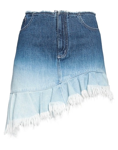 MARQUES' ALMEIDA Denim skirt Blue 100% Cotton