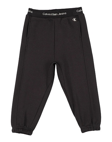 CALVIN KLEIN JEANS Casual trouser Black 73% Cotton, 27% Polyester