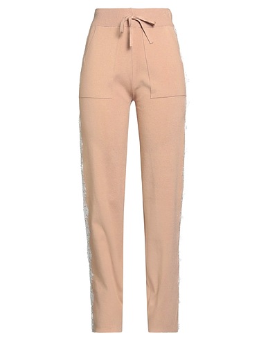 NO SECRETS Pantalone Beige 50% Viscosa, 28% Poliestere, 22% Poliammide