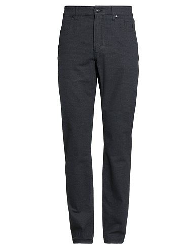 JECKERSON Casual trouser Midnight blue 98% Cotton, 2% Elastane
