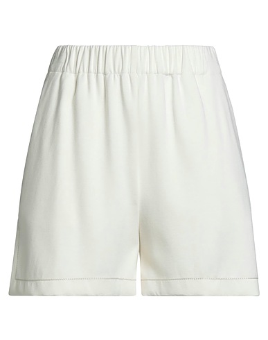 THEORY Shorts & Bermuda Ivory 81% Viscose, 15% Elastane, 4% Polyamide