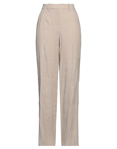ANINE BING Casual trouser Beige 54% Lycra®, 45% Viscose, 1% Elastane