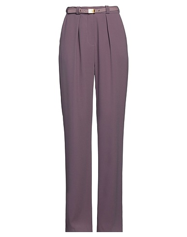 ELISABETTA FRANCHI Casual trouser Mauve 100% Polyester