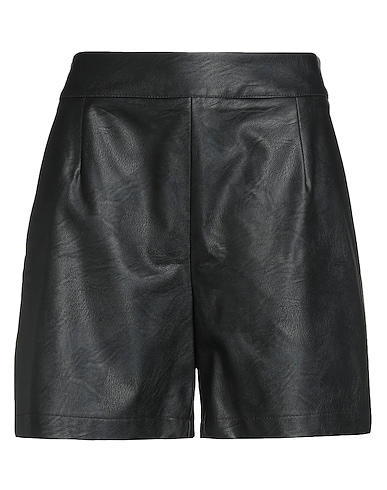 Z.O.E. ZONE OF EMBROIDERED Shorts & Bermuda Black 50% Polyurethane, 50% Viscose