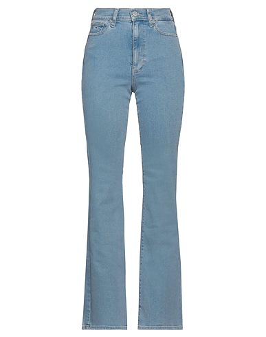 TOMMY JEANS Denim pants Blue 98% Cotton, 2% Elastane