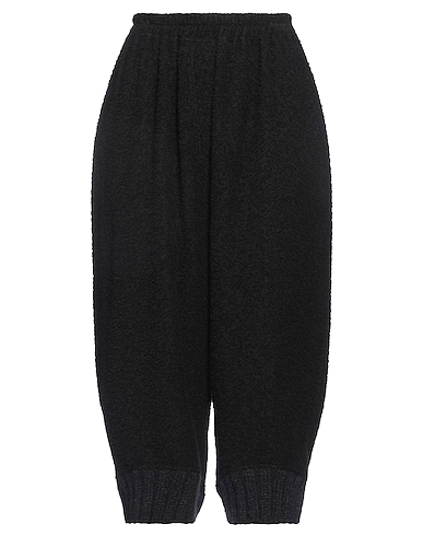 MAURIZIO Casual pants Black 64% Wool, 21% Polyester, 15% Polyamide