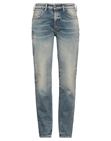 DIESEL Denim trousers Blue 79% Cotton, 20% Hemp, 1% Elastane