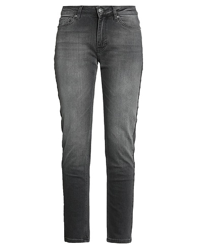 JOHN RICHMOND Denim trousers Black 98% Cotton, 2% Elastane