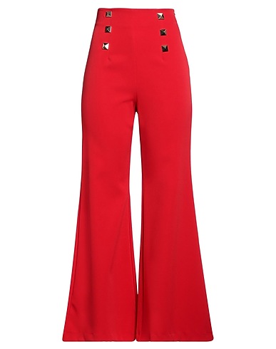 NO SECRETS Pantalone Rosso 88% Poliestere, 12% Elastan