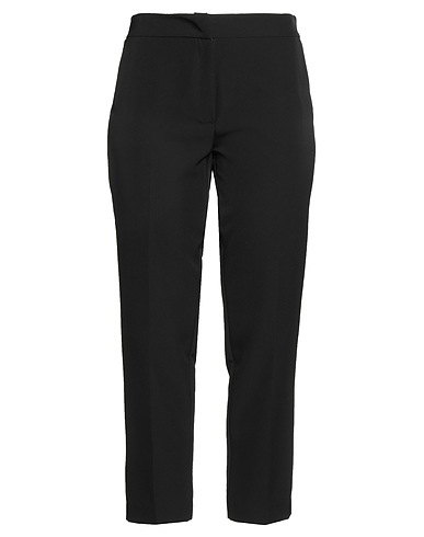 CLIPS Casual pants Black 95% Polyester, 5% Elastane