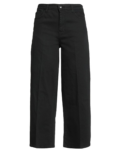 BONHEUR Denim pants Black 97% Cotton, 3% Elastane
